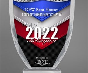 Best of Arlington Awards Property Management Company