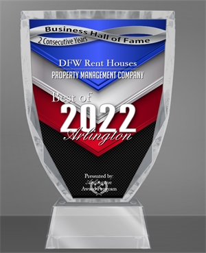 Best of Arlington Awards Property Management Company