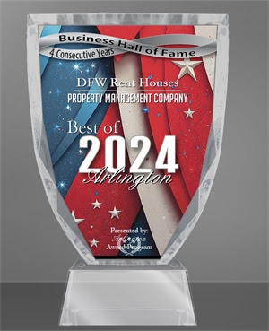 DFW Rent Houses 2024 Award of Excellence